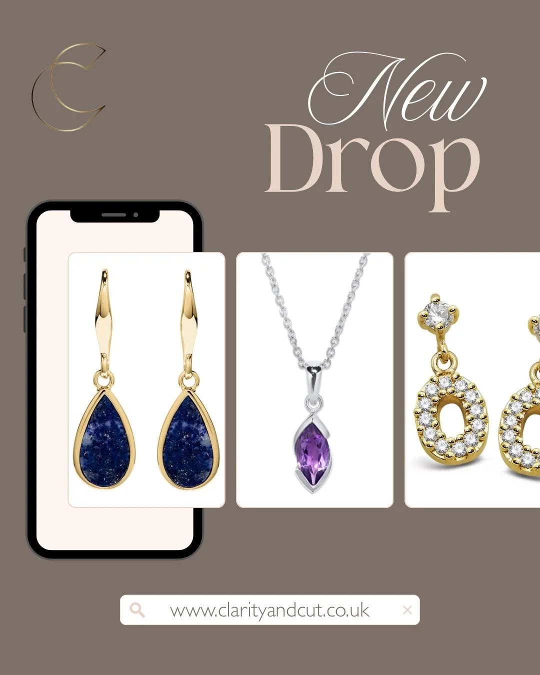A variety of new pieces have just been added to our online shop, including amethysts, lapis, blue topaz and more&hellip;

Check them out now at www.clarityandcut.co.uk 🛍️
