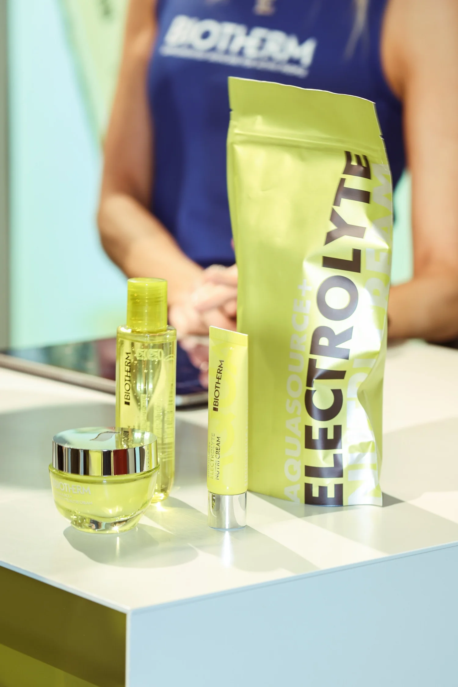 Biotherm Electrolyte product display
