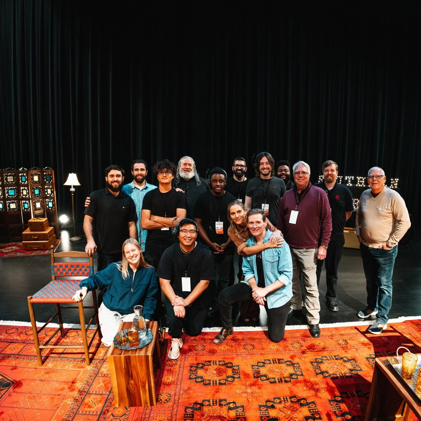 Quick thank you post to the people behind the scenes that made season 2 episode 1 filming of @southernsongwriters with @patrickdavismusic possible. So grateful to each of you for lending your time and talent to the making of this show. @fmupac - your