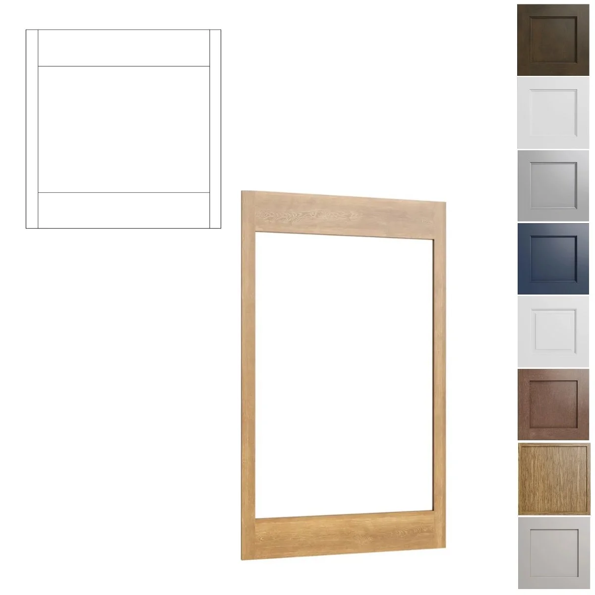 Oven overlay panel (OP3353)