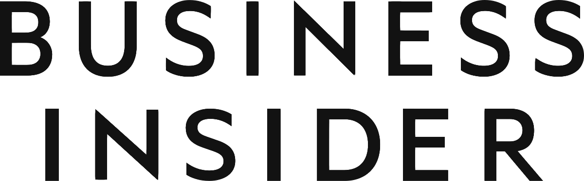 Business Insider logo in black text on a transparent background
