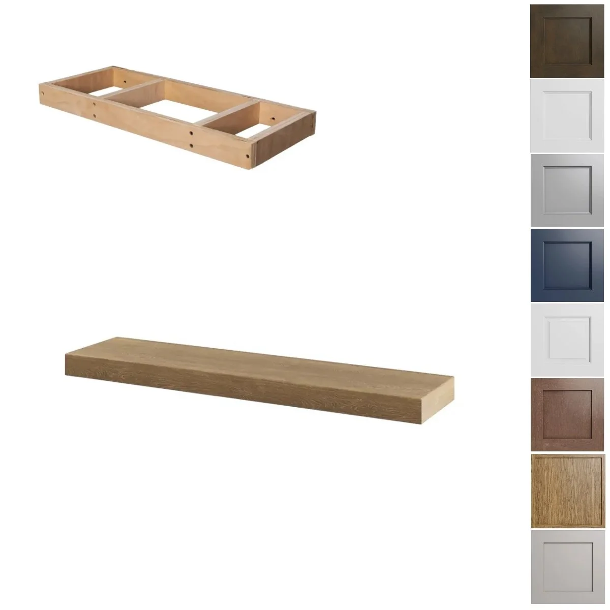 12W-2.5H-12D Floating Shelf