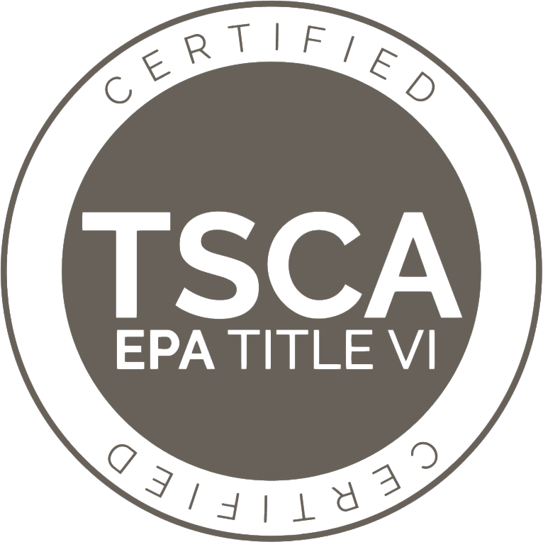 TSCA EPA Title VI Certified badge logo
