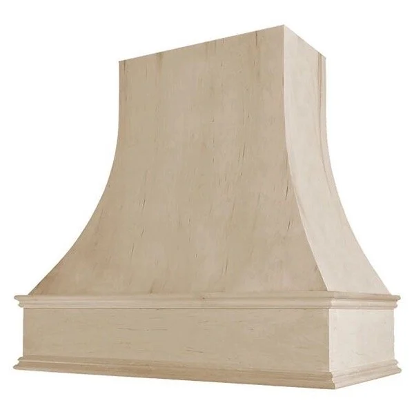 Curved hood with classic trim