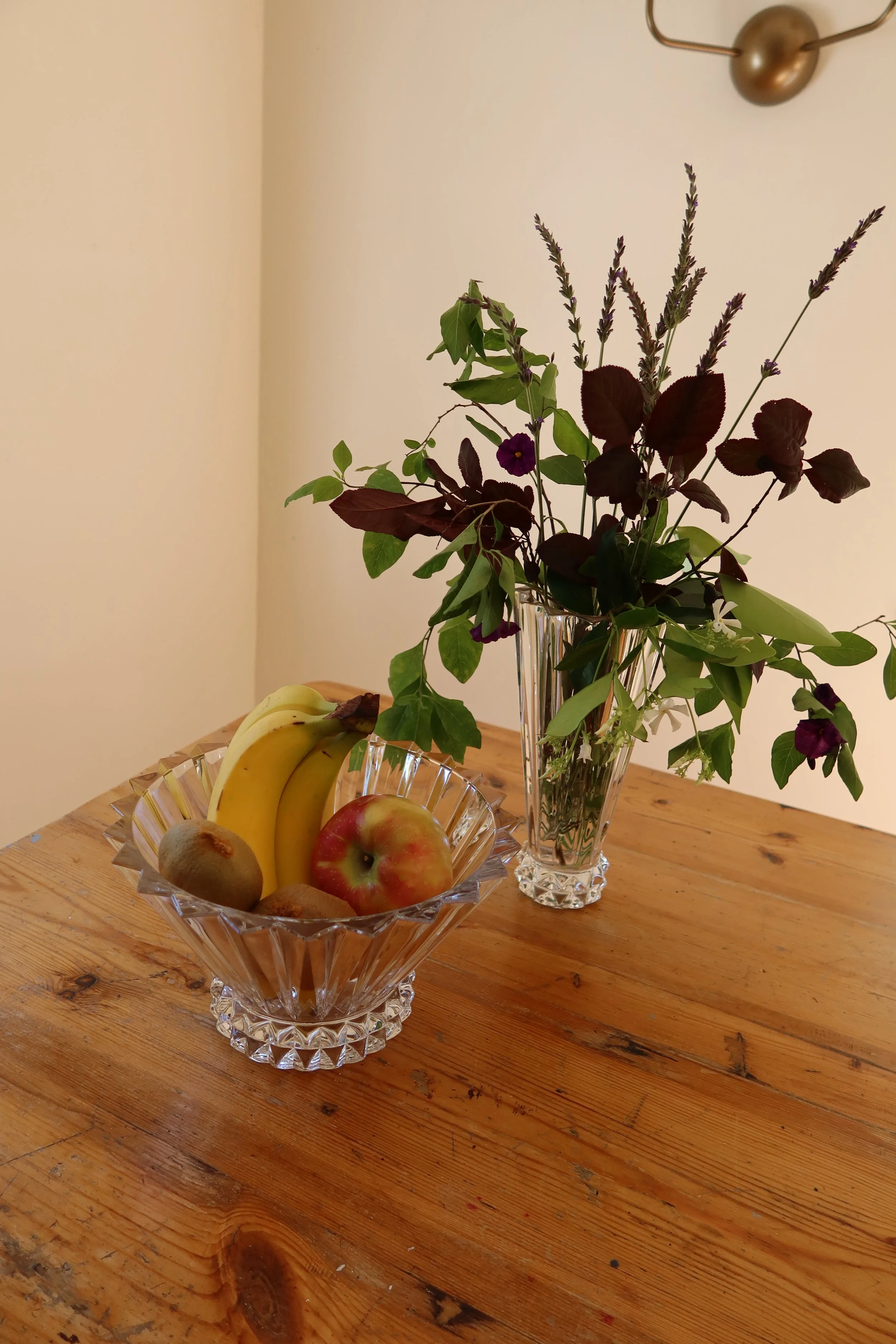 Rosenthal Crystal Bowl & Vase