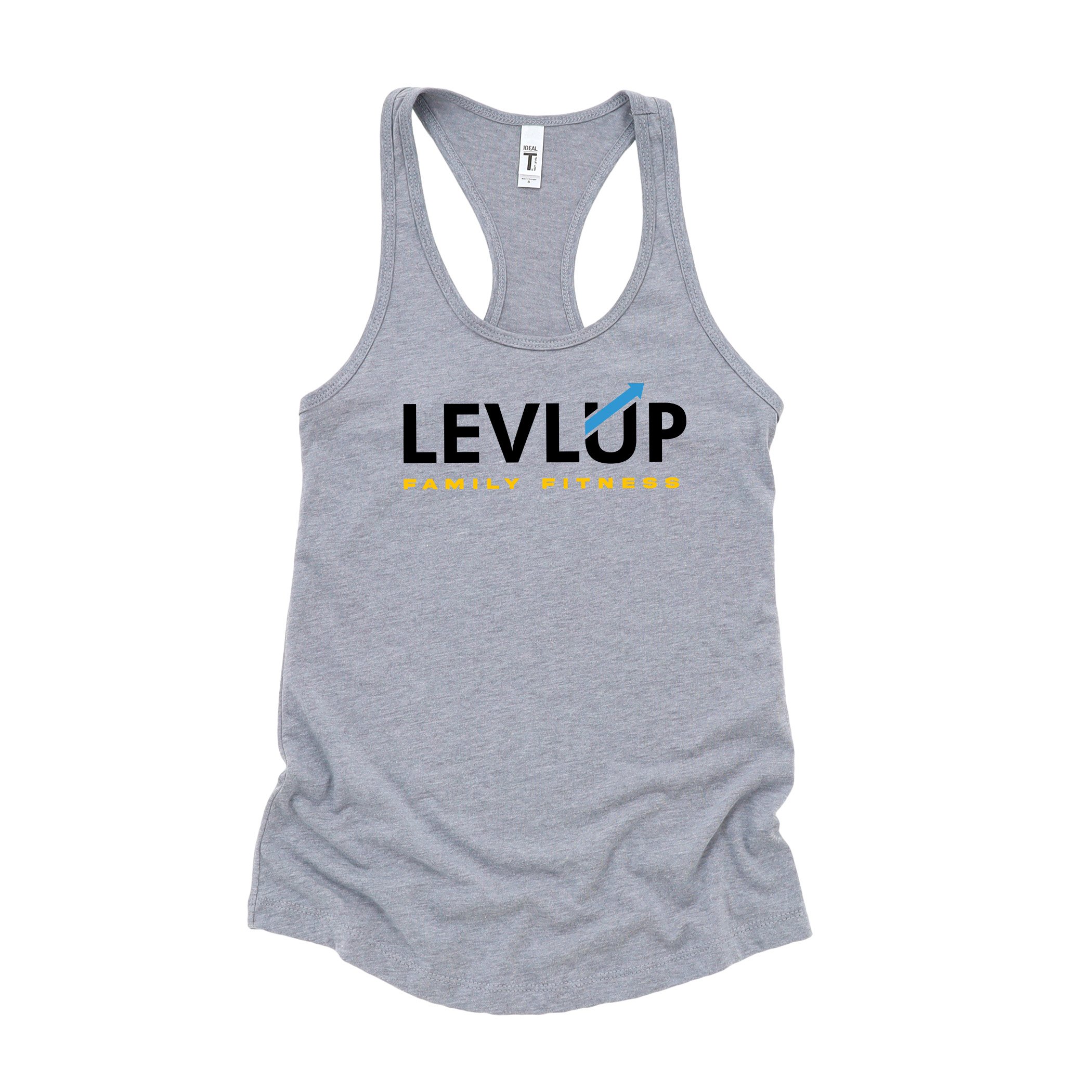 Women's Racerback Cropped Tank - Gray