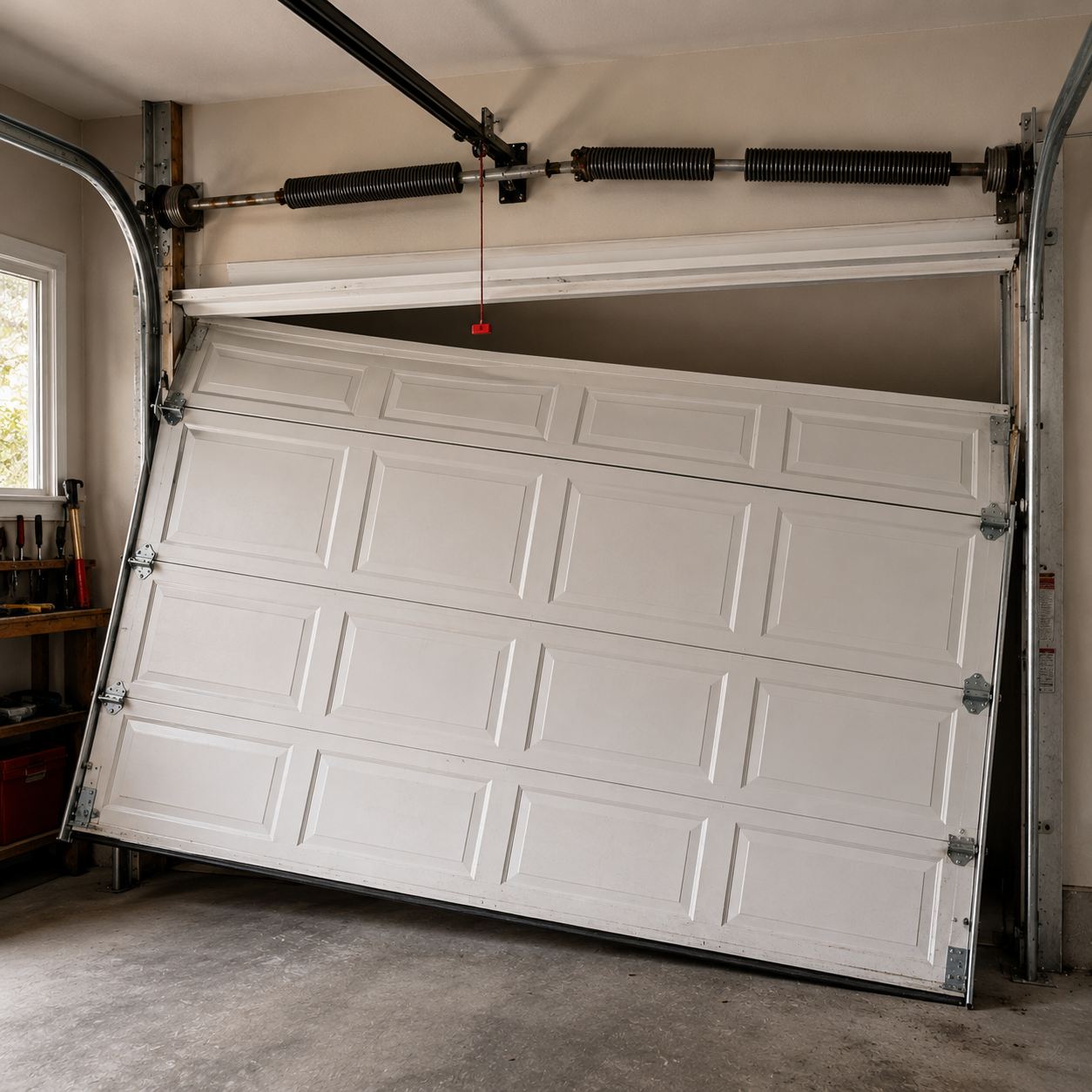 Garage Door Slamming Shut Instead of Lowering? Why