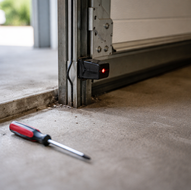 How Garage Door Safety Sensors Work (and Why They Reverse)
