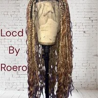 Full Lace Wig (Medium) Boho braids