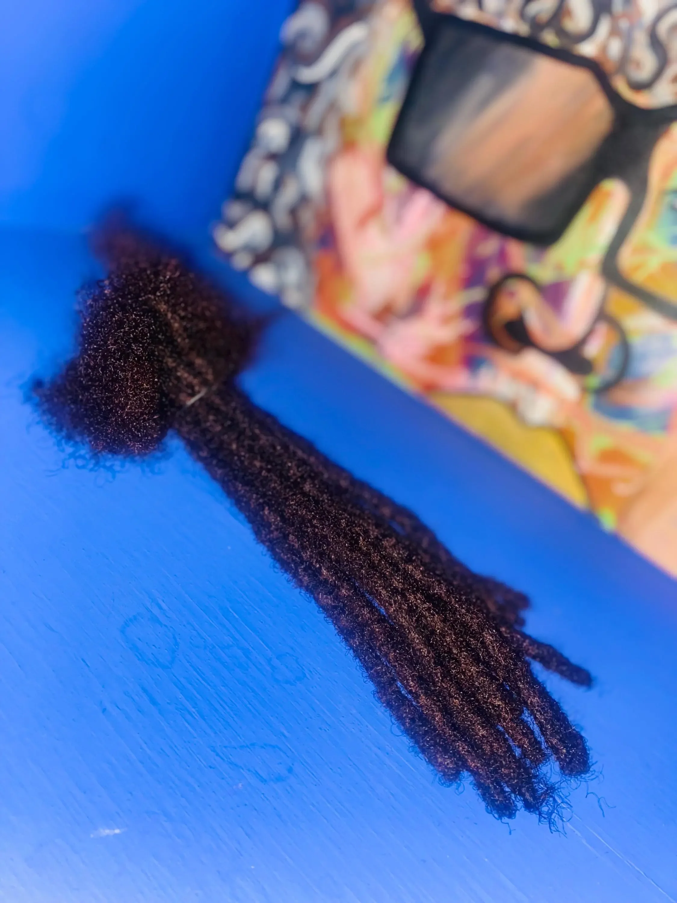 Dark Brown Human Hair Loc Extensions #2 |handmade Crochet Dreadlocks | natural Loc Install | Soft Loc Extensions