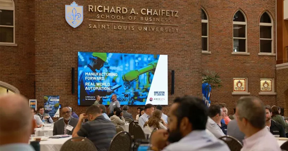 Automation in Action: A recap of AMICSTL’s “Manufacturing Forward” event