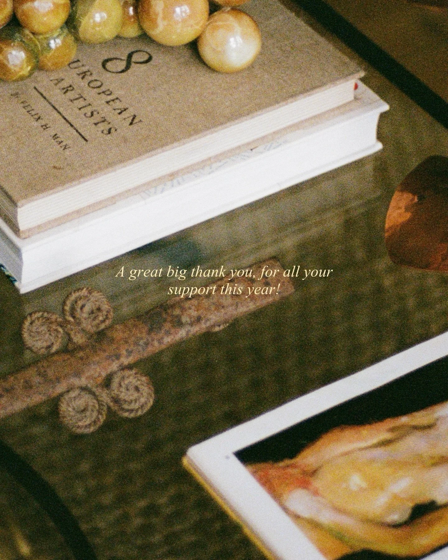 As we wind down for the year, I just wanted to say the biggest thank you for your support this year! As a small business it&rsquo;s been our best year yet and I feel so proud to have worked with so many new clients big and small. 

The me from this t