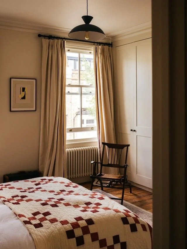 So chuffed to be featured in this piece in @houseandgardenuk on the gorgeous home of @partnershipeditions Georgia Spray. One of our favourite sculptural campaign chairs looking so at home in this beautiful bedroom. Georgia&rsquo;s home is the perfect