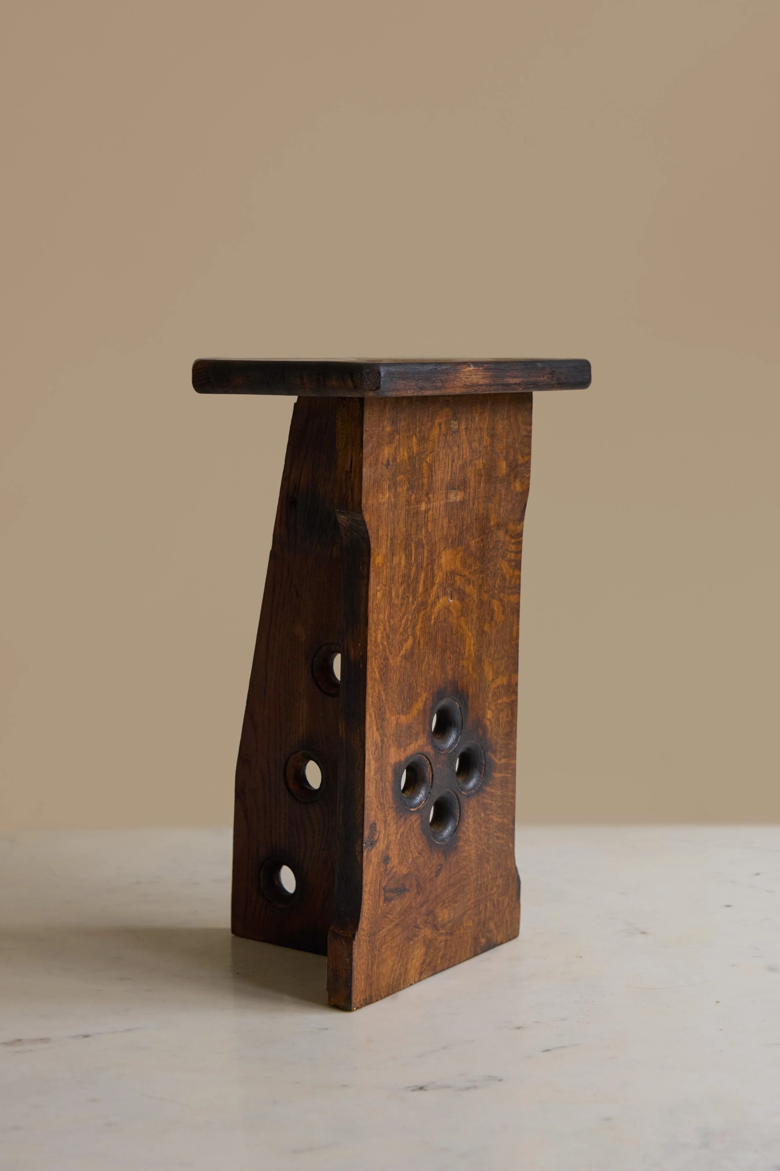 arts crafts circle stool 4.jpg