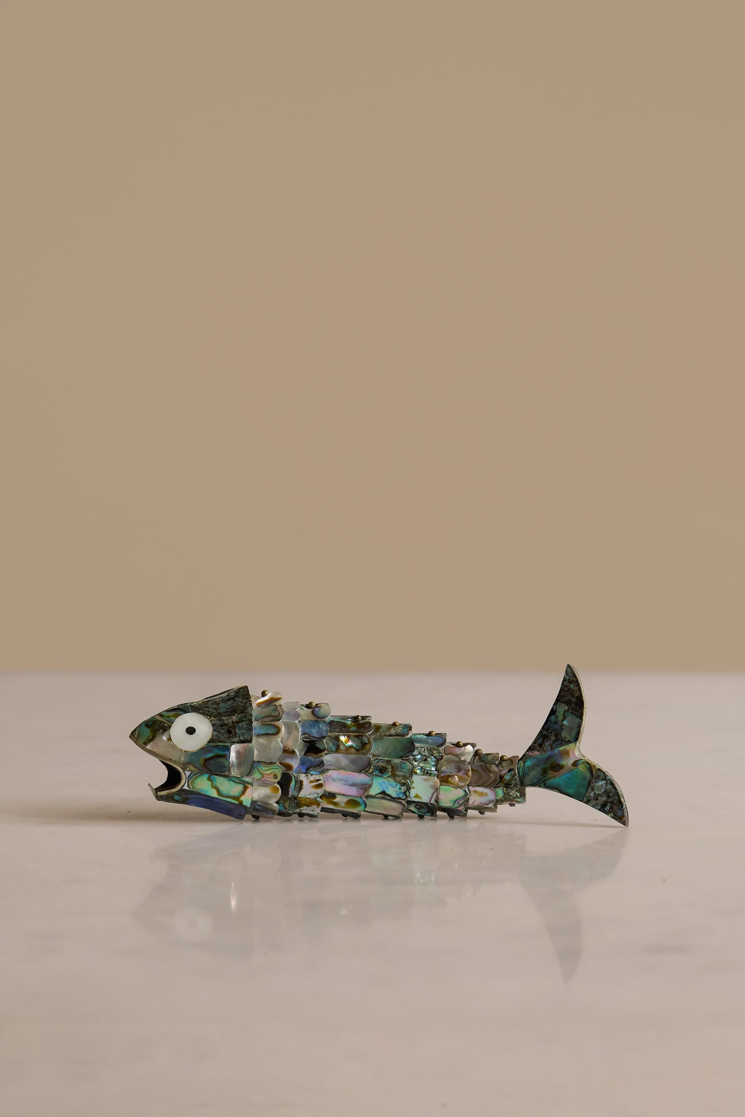 MCM Abalone Shell Fish Bottle Opener, Los Castillo No.2