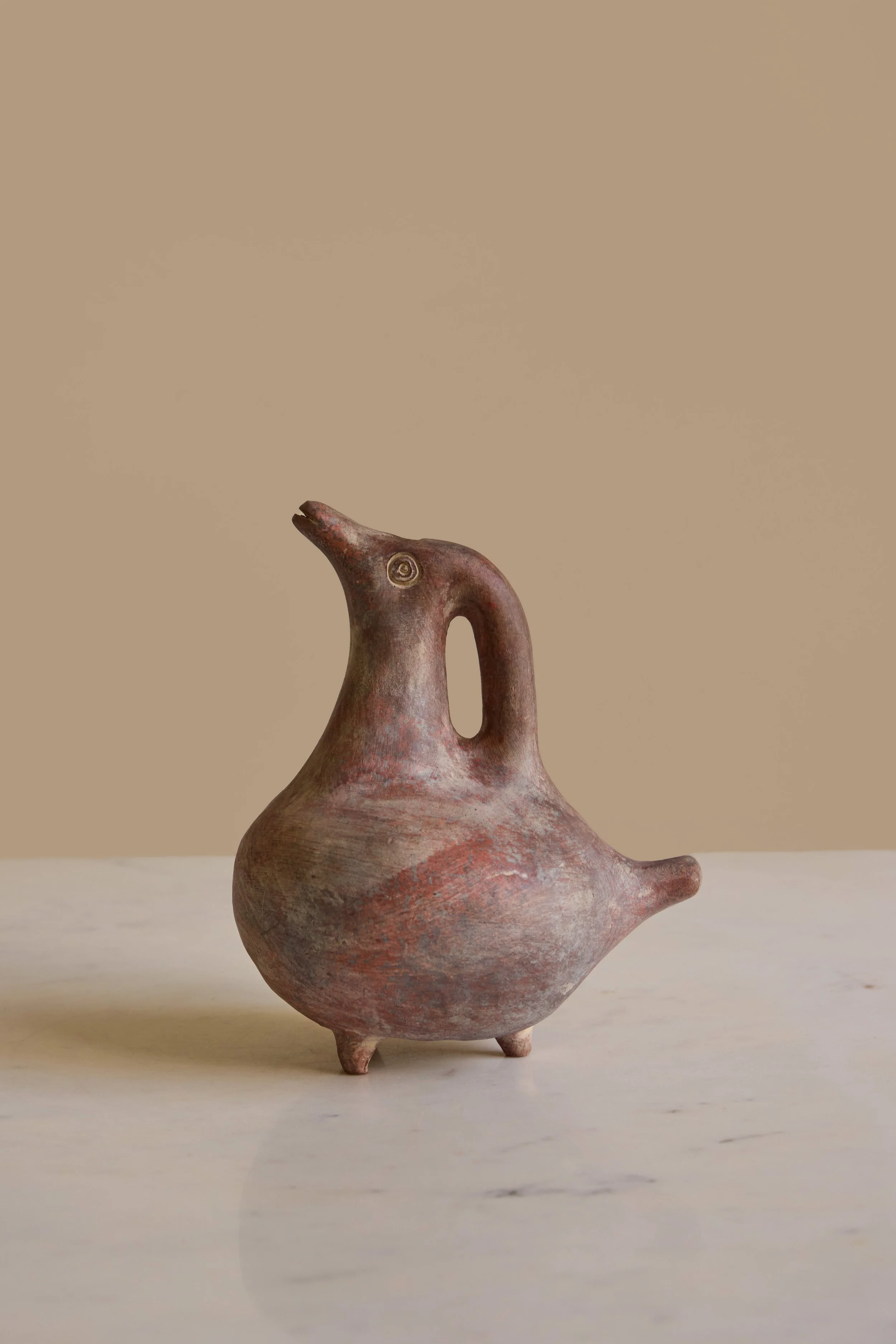 MCM Terracotta Bird Vessel, Mexico