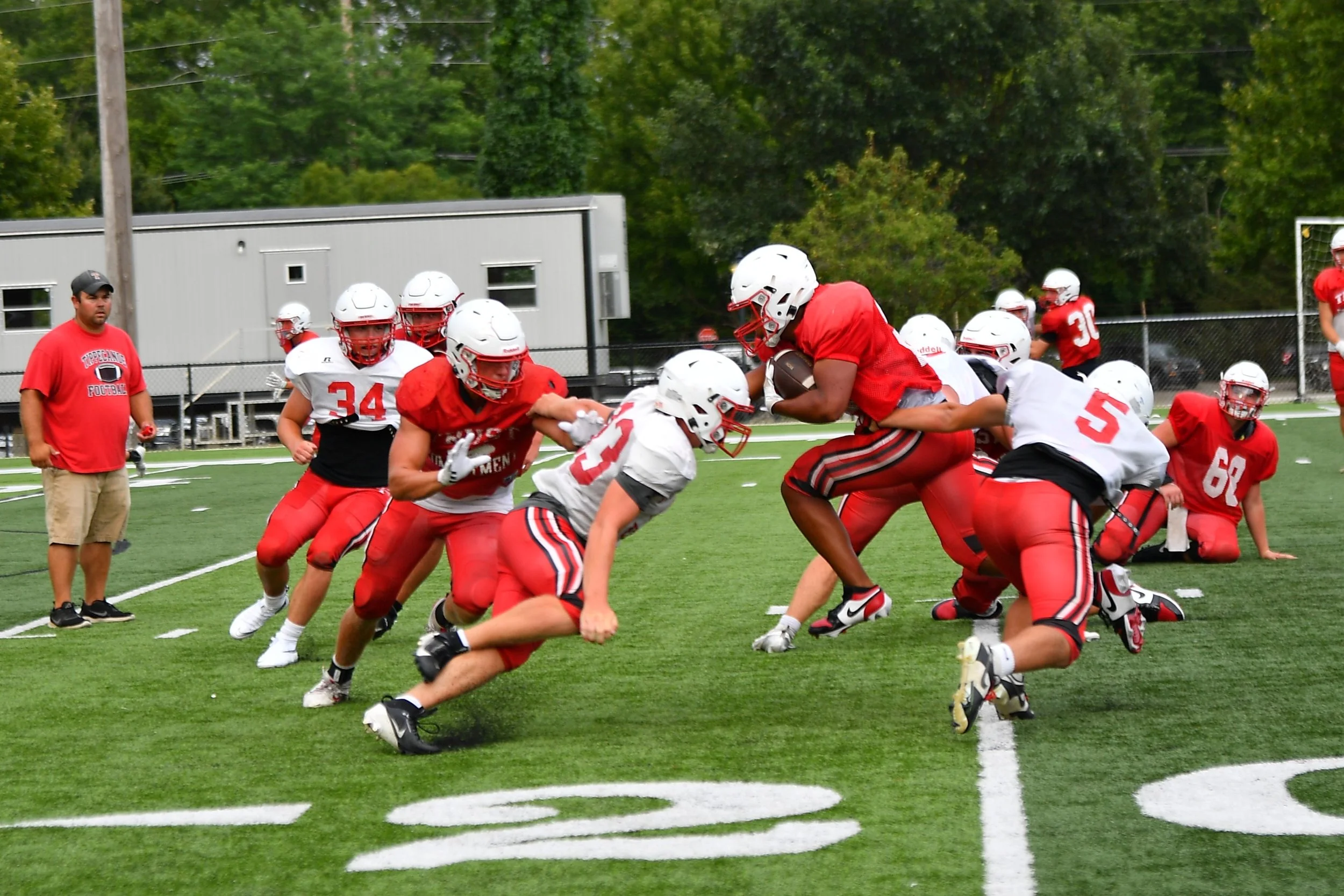 Tipp Football scrimmage 1.JPG