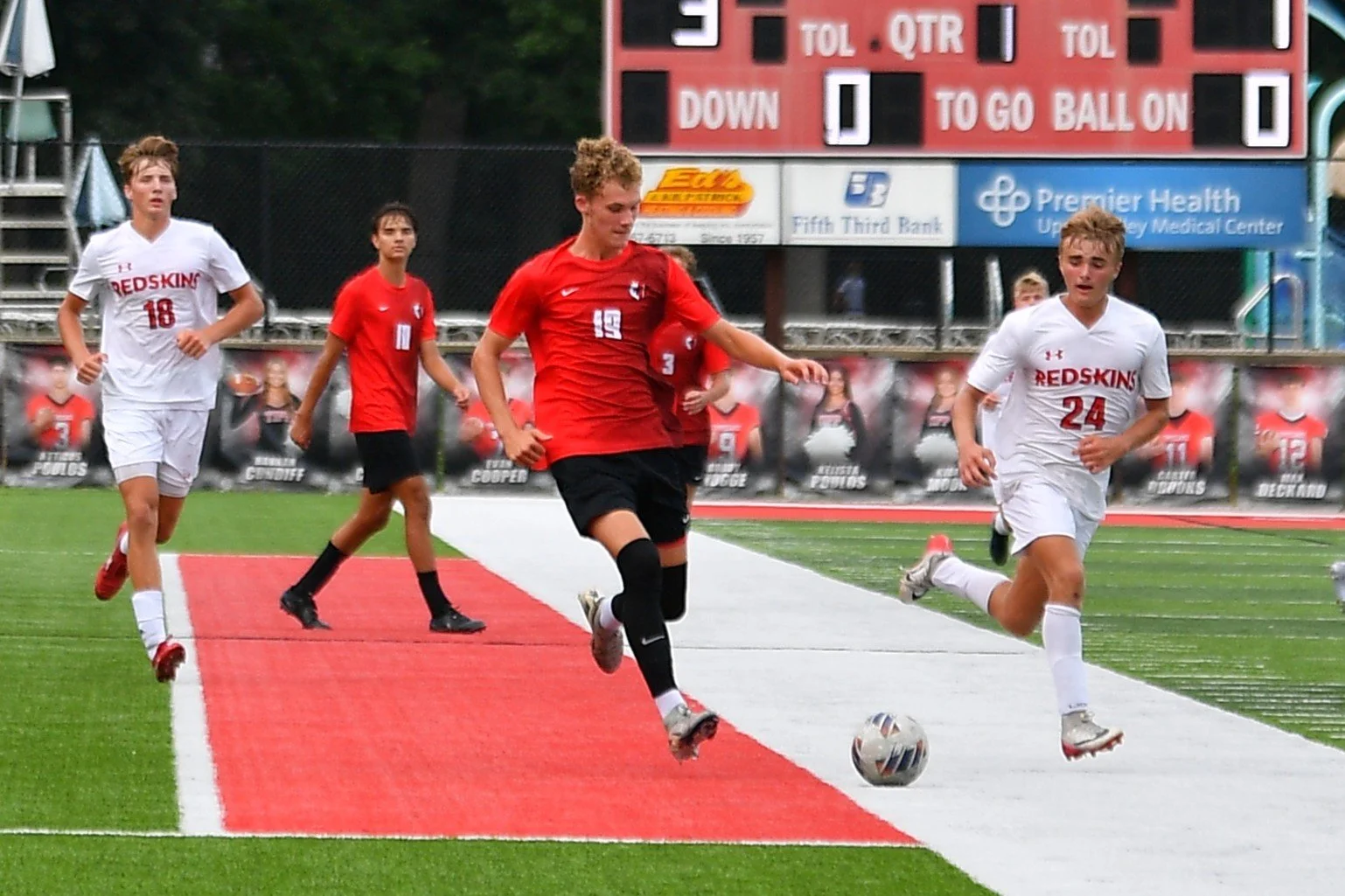 Smith scores twice in Tipp scrimmage win