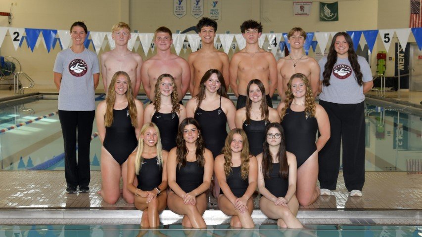 Tipp boys runner-up in home swim meet