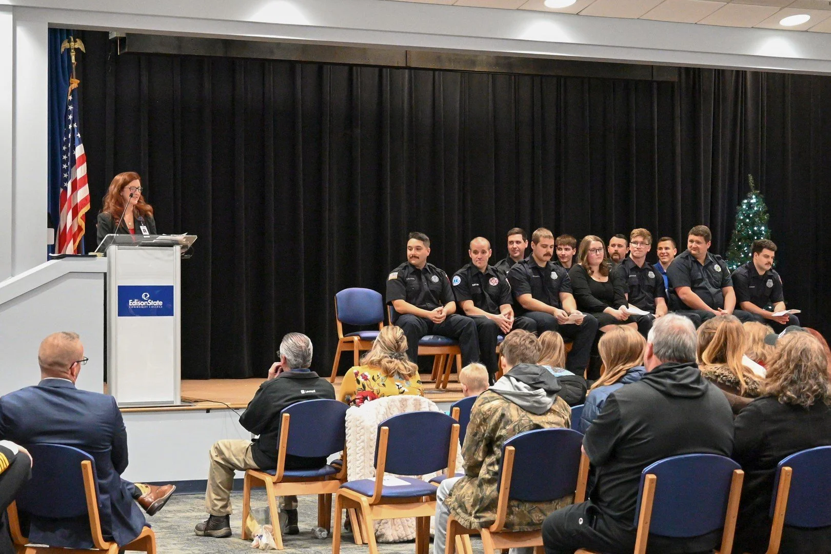 Edison State honors paramedic graduates