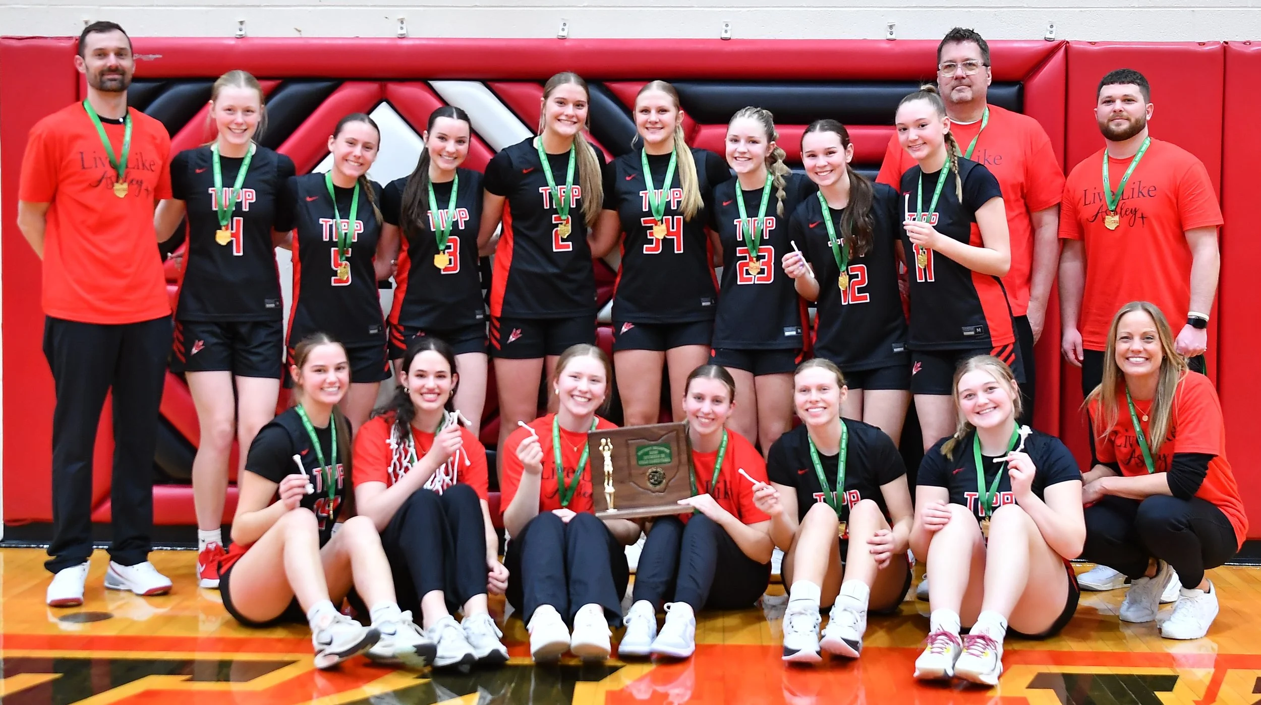 Tipp girls win District title