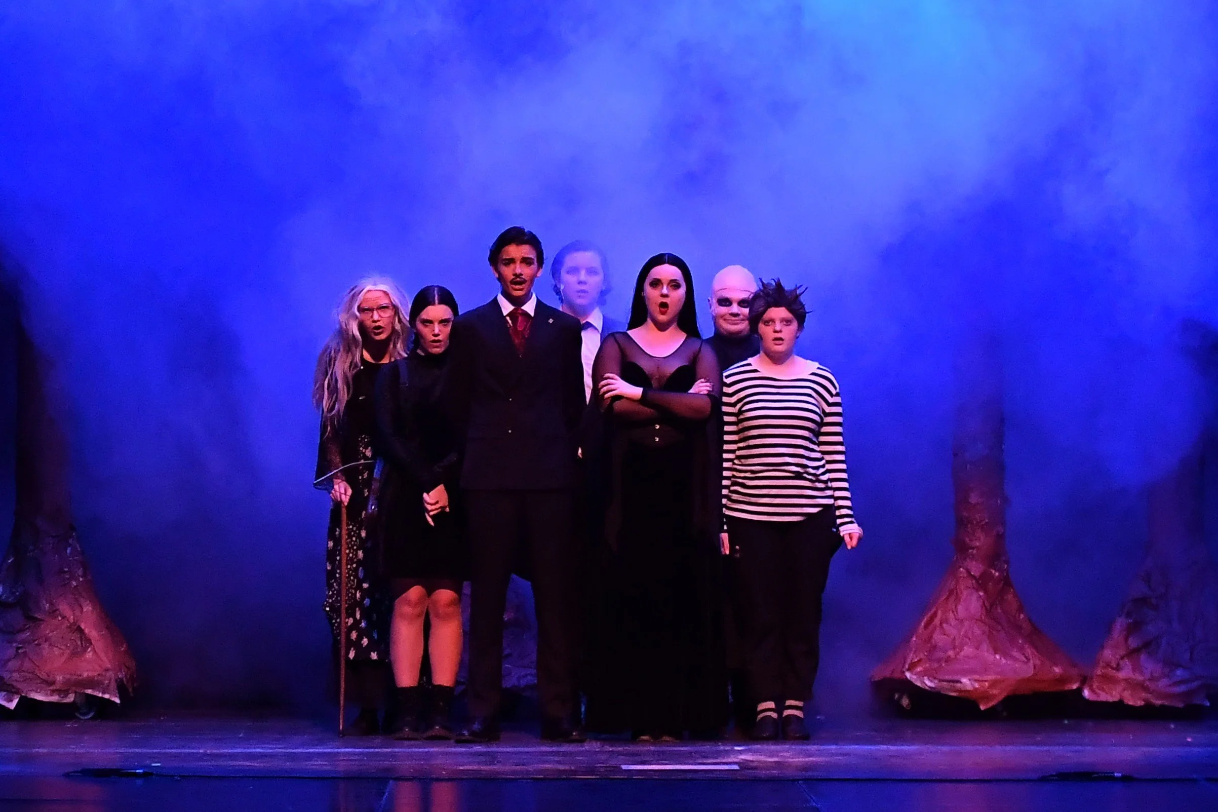 Behind the Scenes: Tippecanoe High School's dress rehearsal for-THE ADDAMS FAMILY