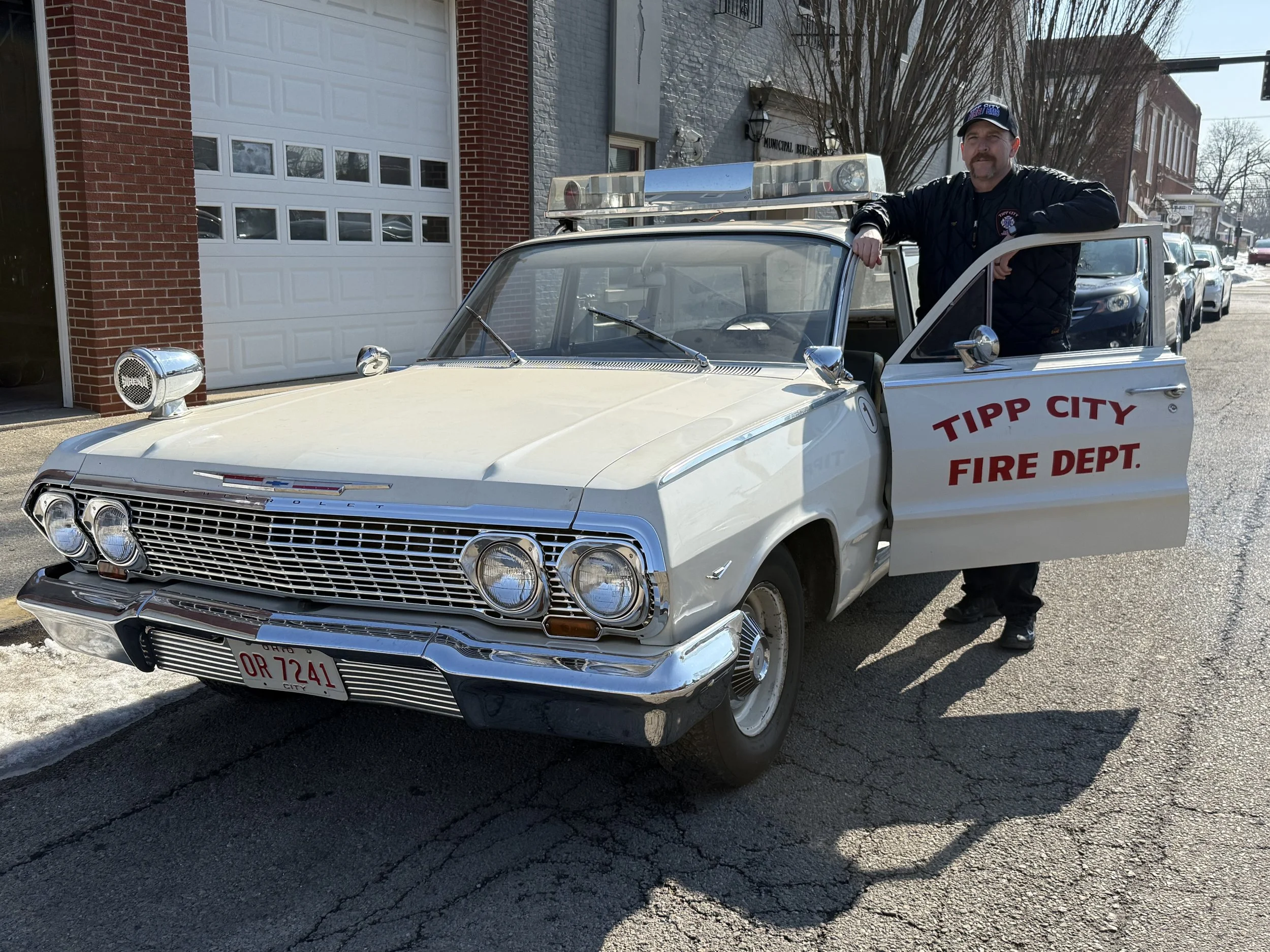 Cops N Rodders-Tipp City Fire Department ’63 Chevy Biscayne