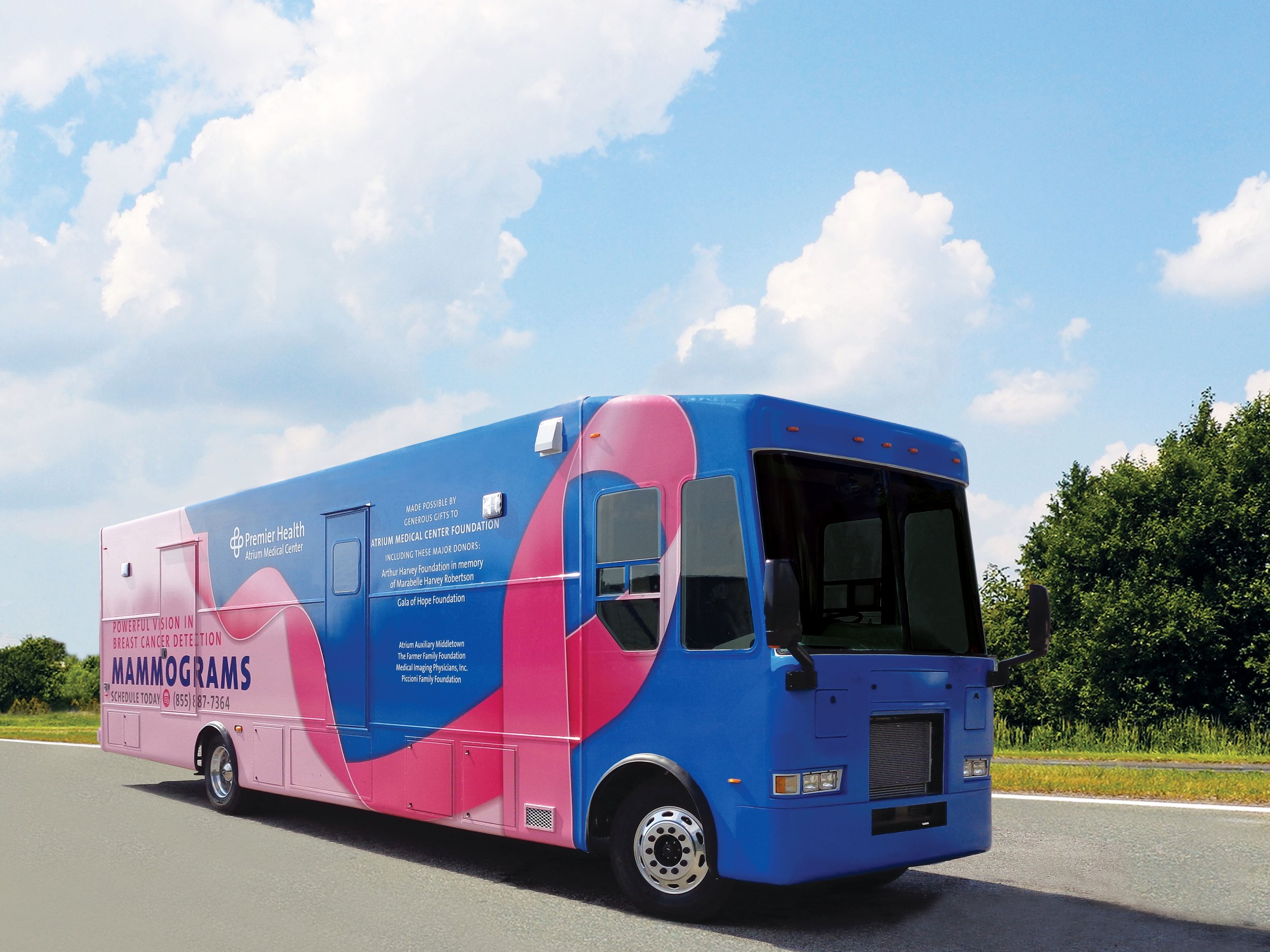 Schedule a screening mammography near you in April