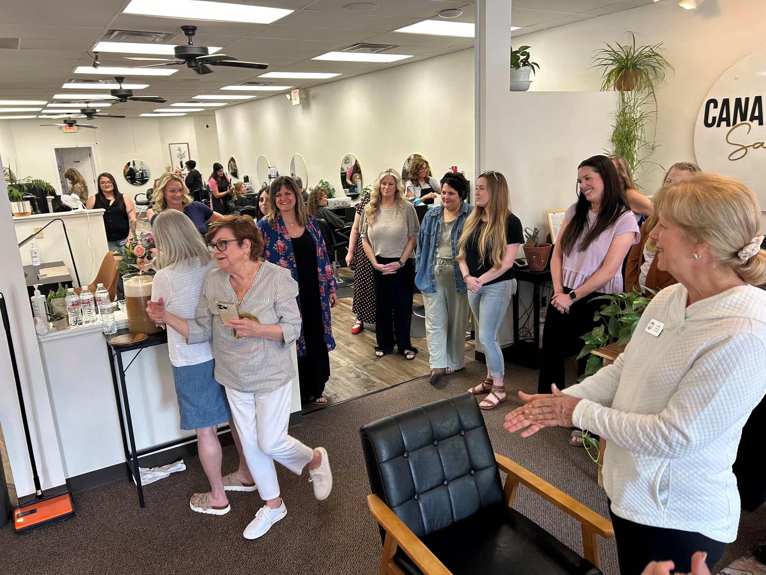 More on the Chamber Canal Lock Salon Ribbon Cutting