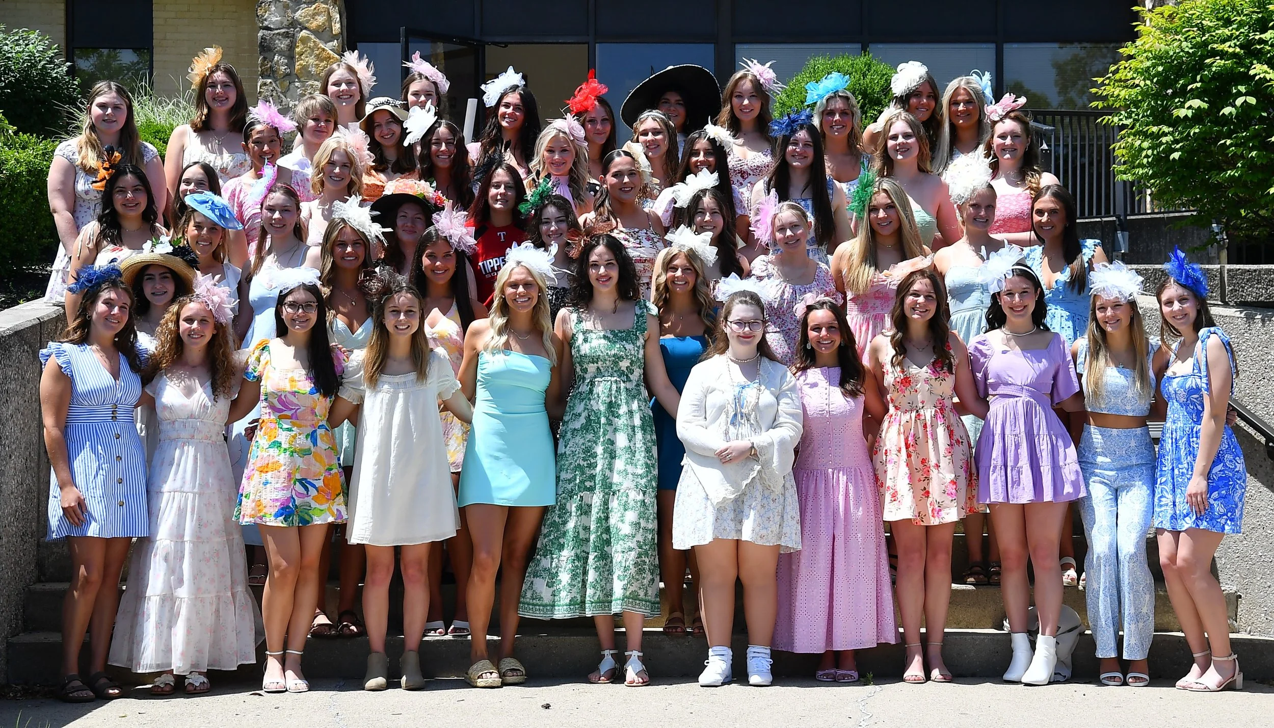 Senior girls attend 82th Annual Senior Tea