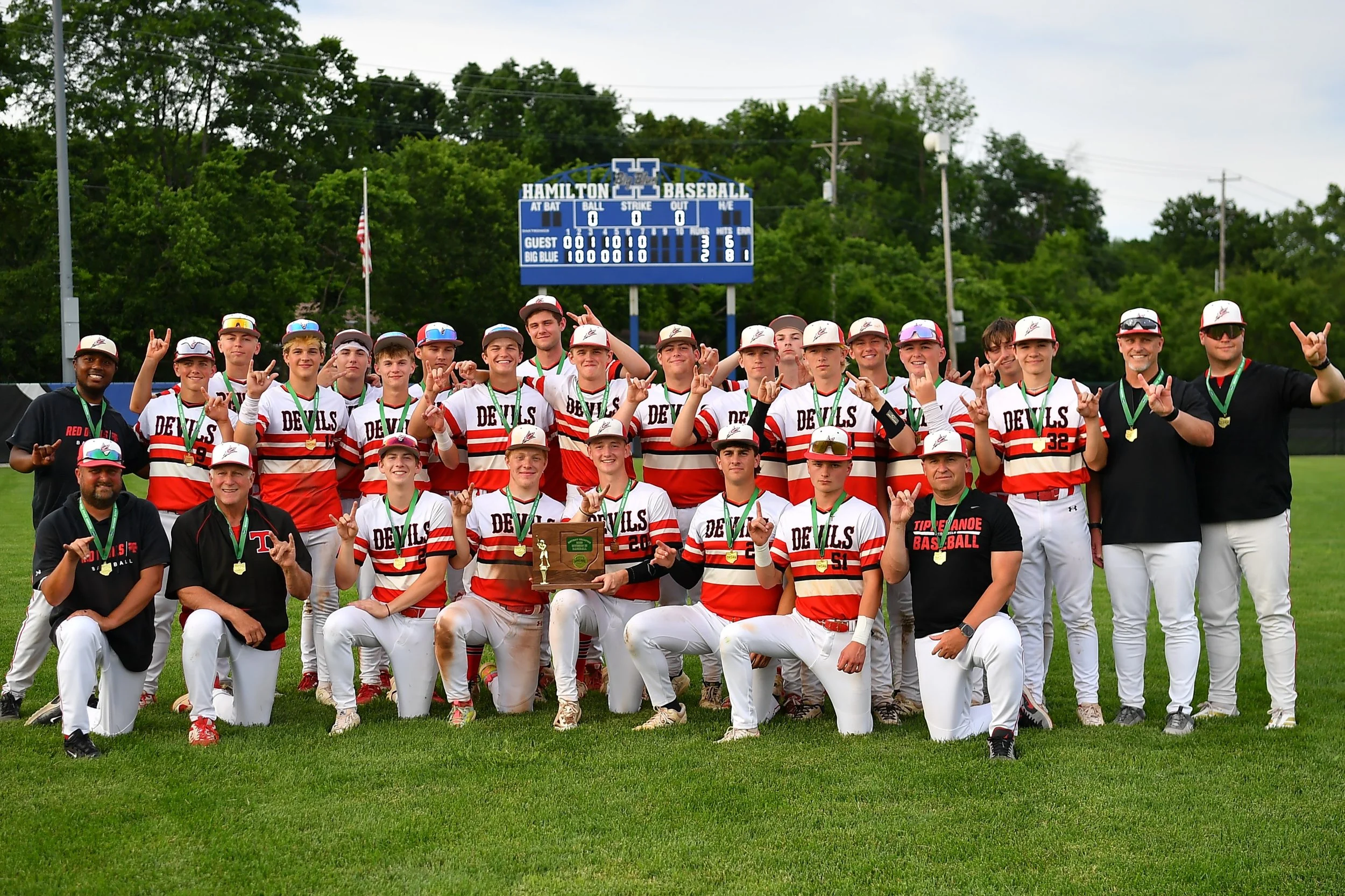 Tipp baseball wins District Title over Batavia