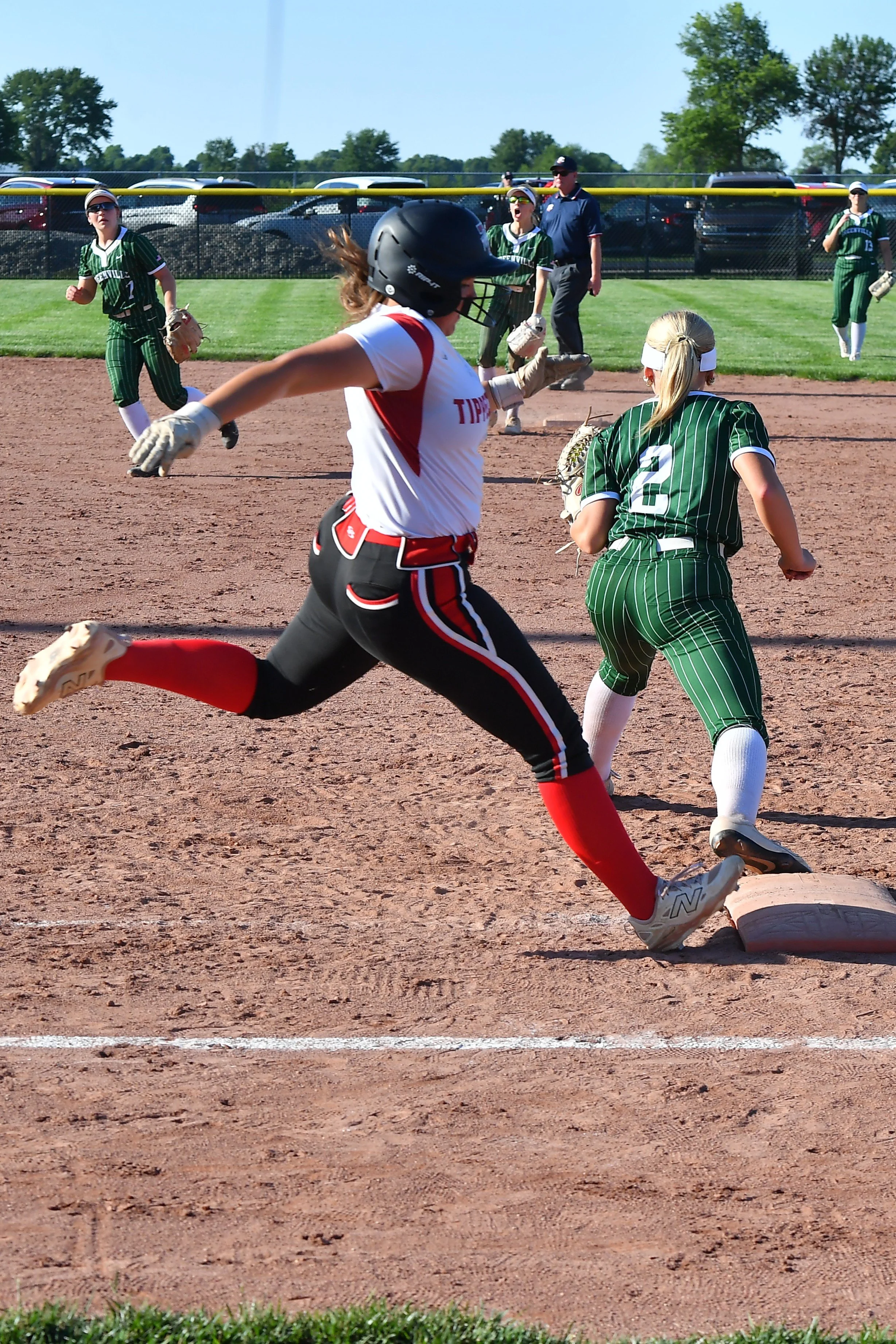 Fifth inning ends Tipp’s softball season