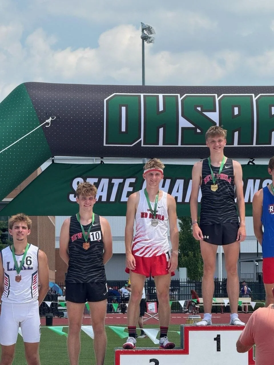 Track squad placed fourth overall at state meet