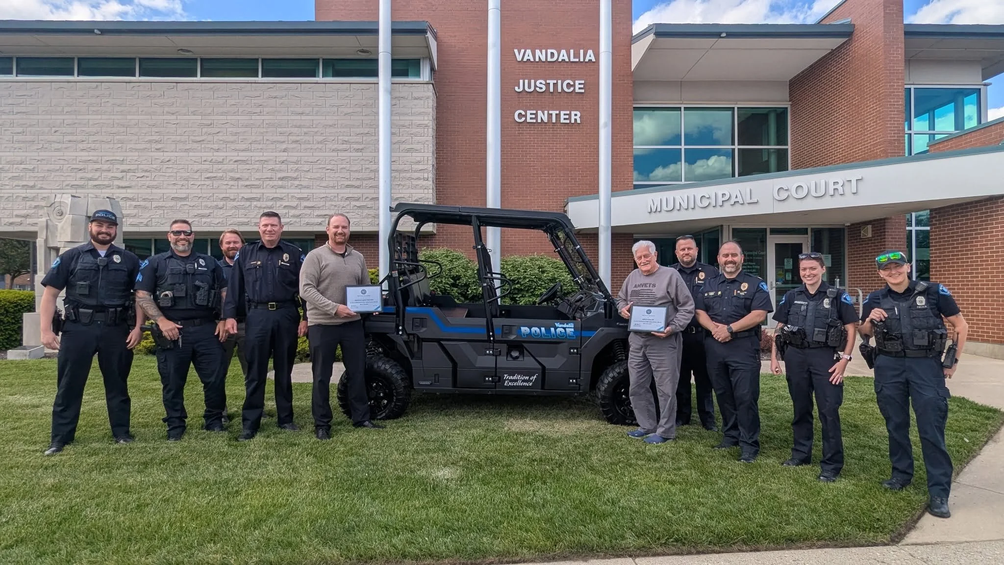 Vandalia PD Thanks Veteran Organizations