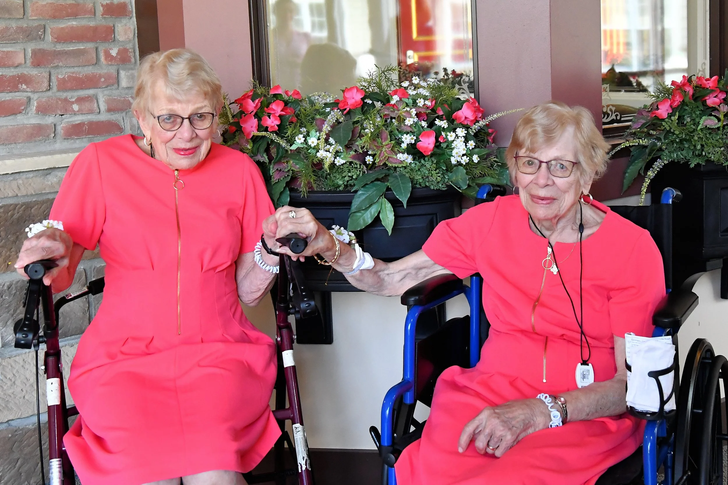 Twin sisters celebrate their 100th birthday