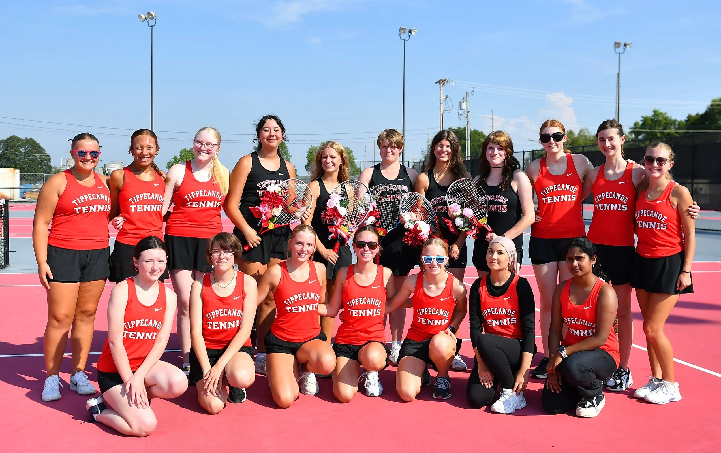 Tipp Girls Tennis sweeps Alter on Senior Night
