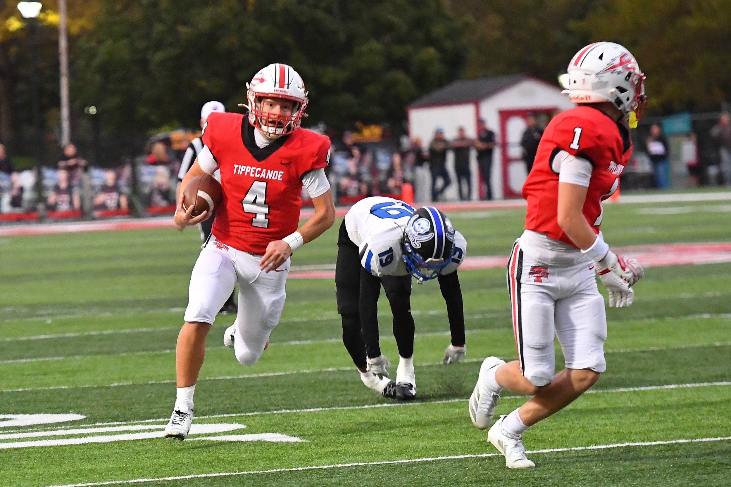 Tipp Football celebrates Homecoming with 34-0 rout of Xenia