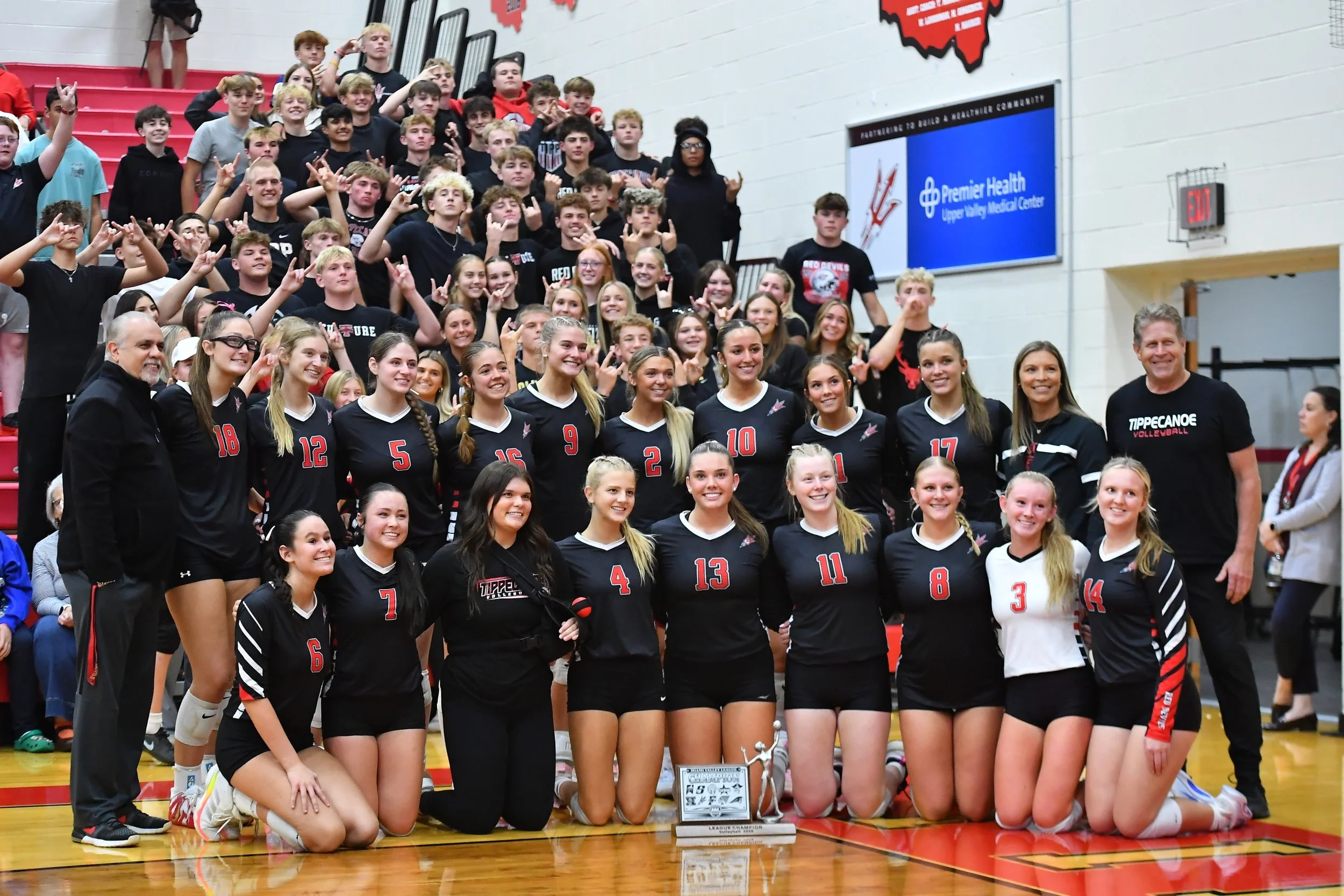 Tipp Volleyball turns tables on Butler, share MVL title