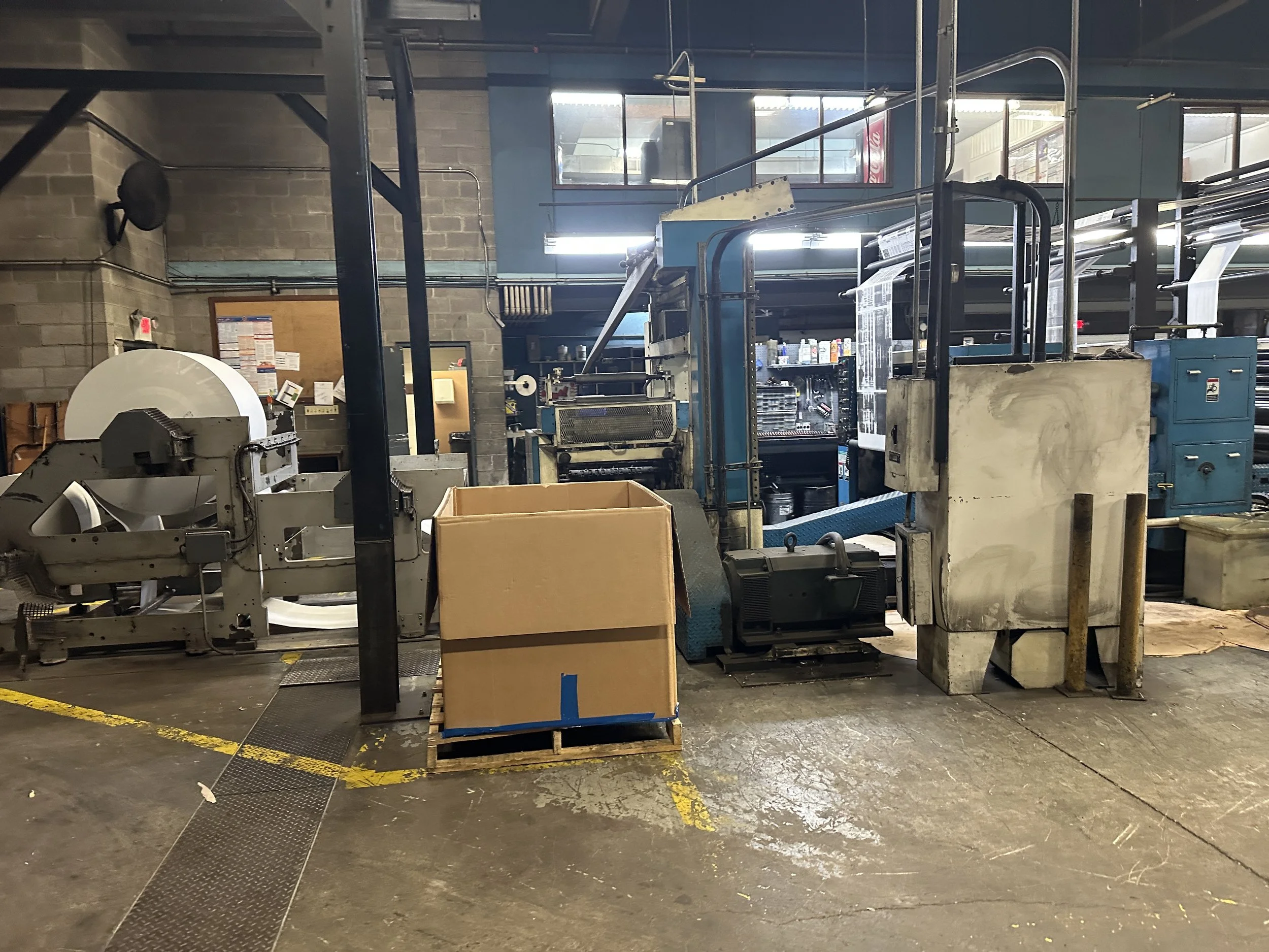 Our print shop, Eagle Printing, is located in Delphos, Ohio