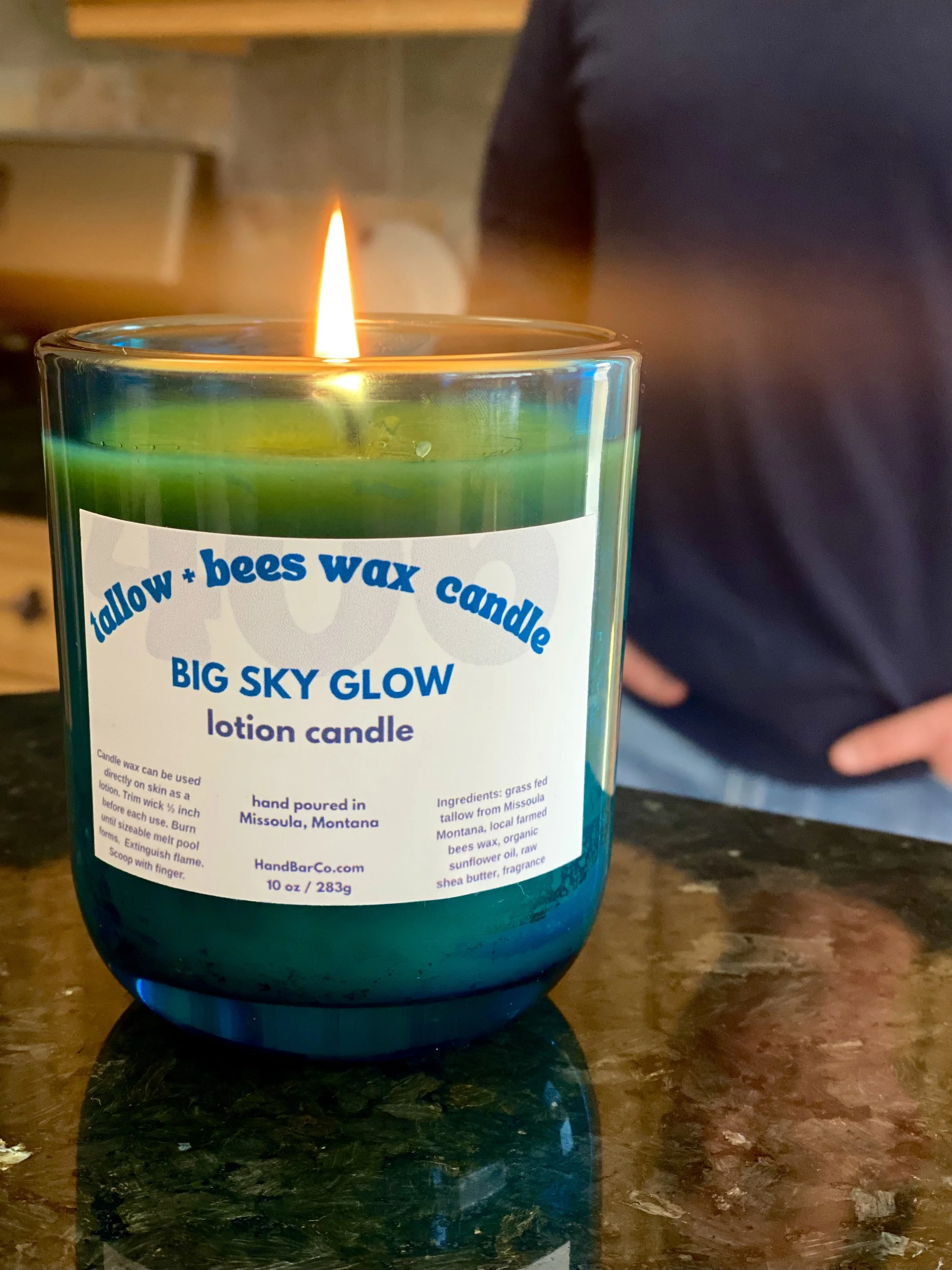 Big Sky Glow Lotion Candle