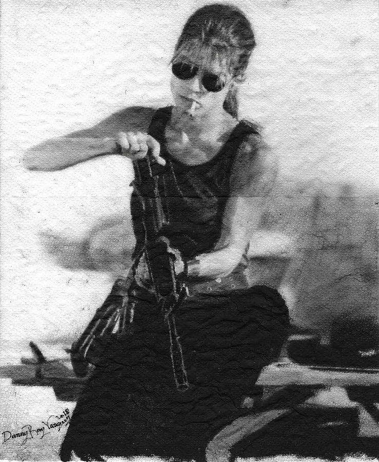 2018 | Linda Hamilton aka Sarah Connor - Portrait