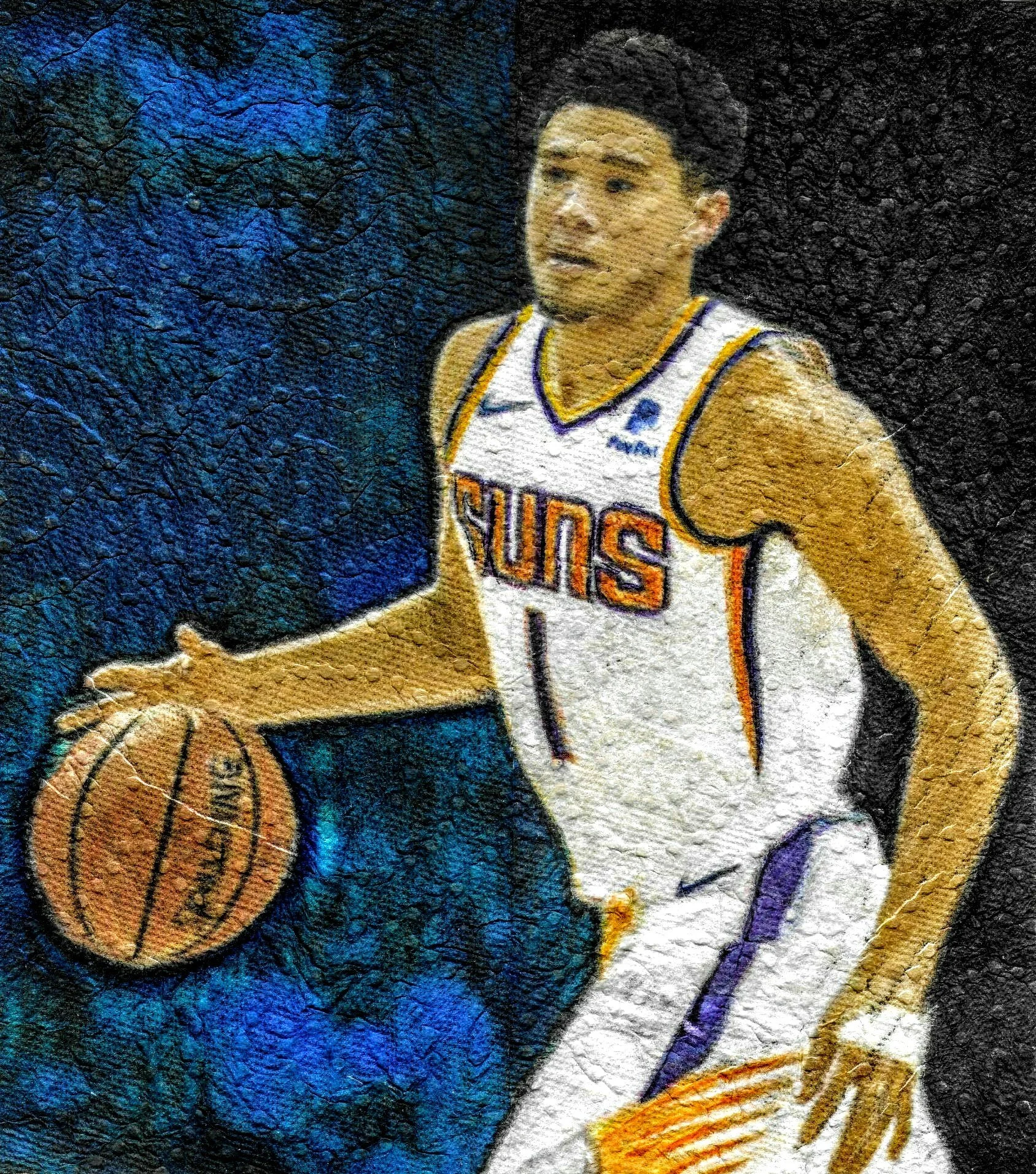 2019 } Devin Booker - Portrait
