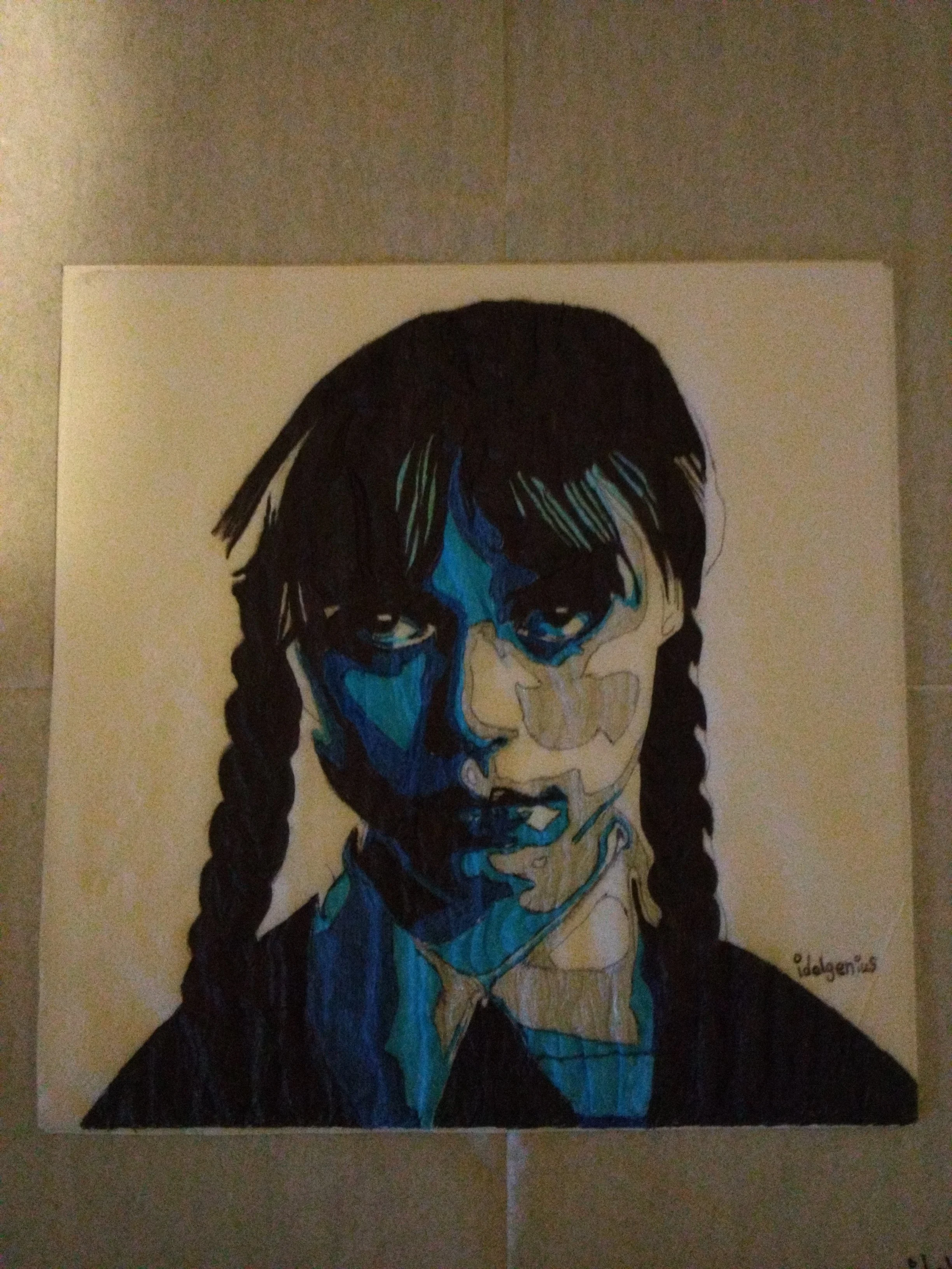 2023 | Jenna Ortega aka Wednesday - Portrait