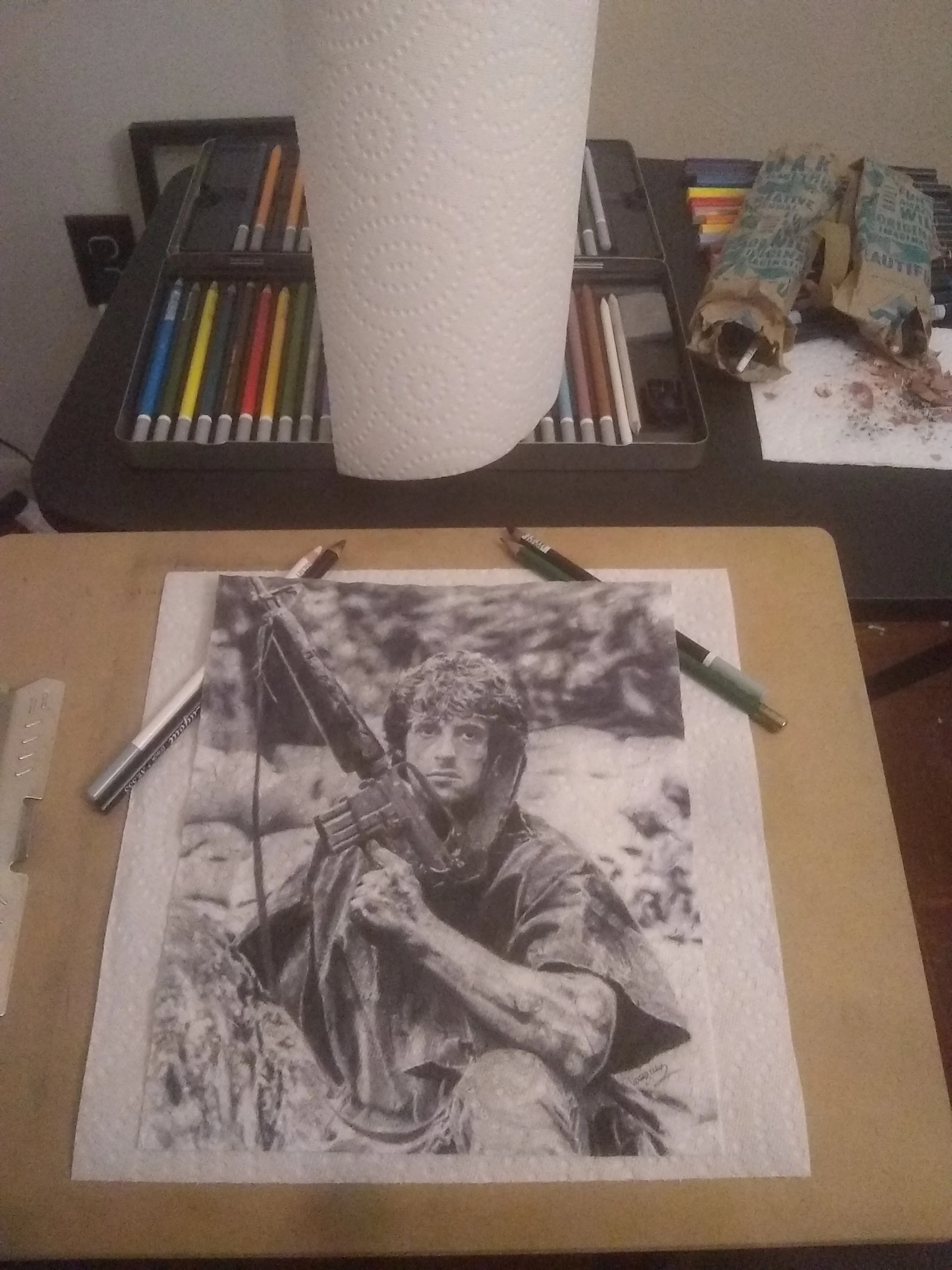 2018 | Sylvester Stallone aka John Rambo - Portrait