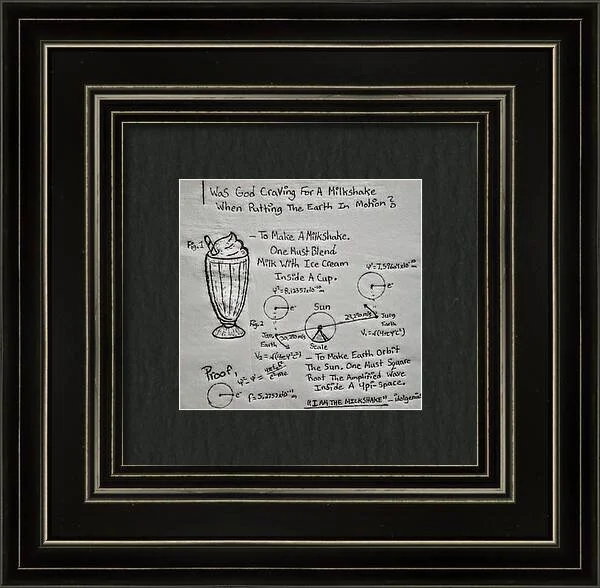 Milkshake | Original Napkin Drawing