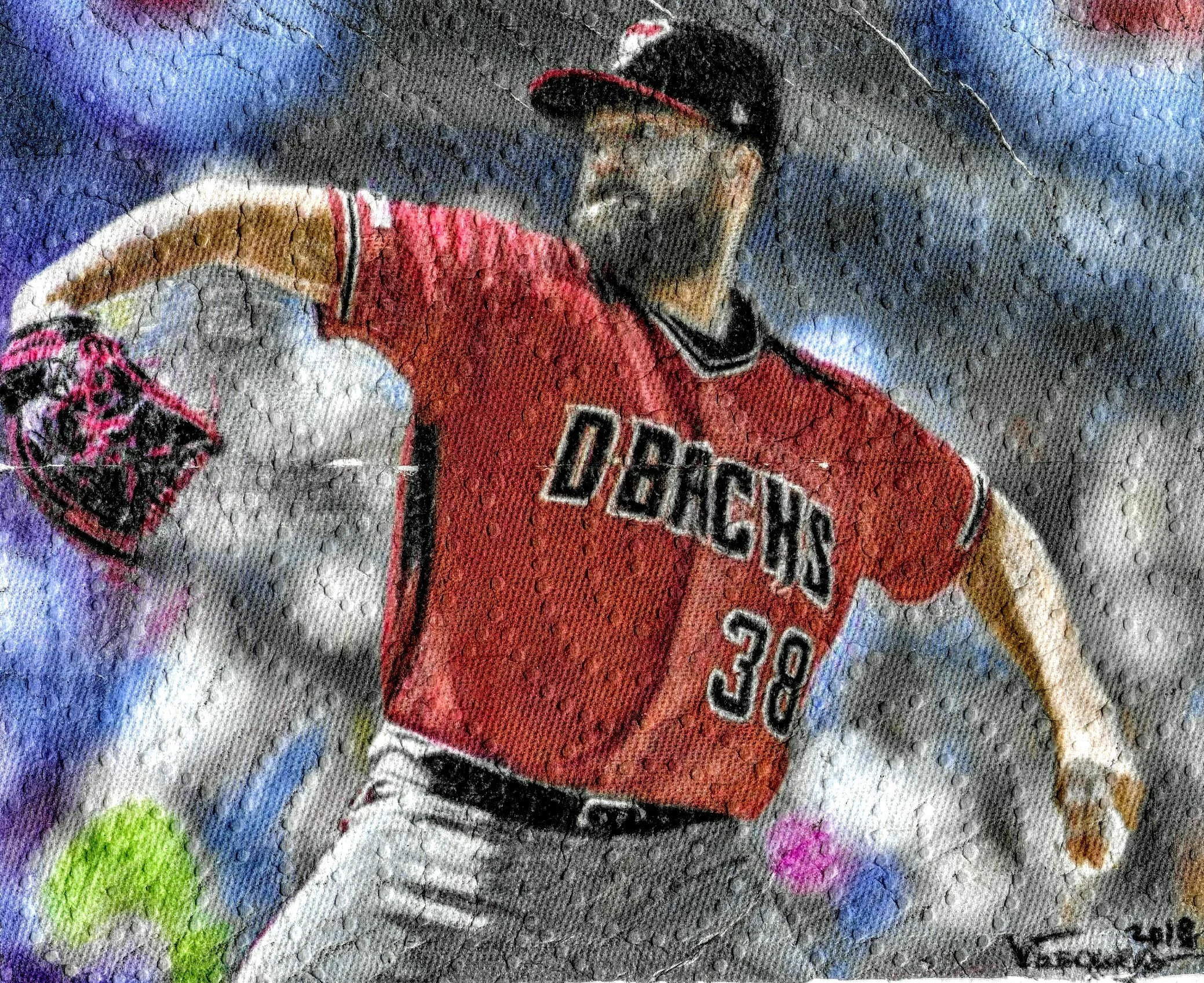 2019 | Robbie Ray - Portrait