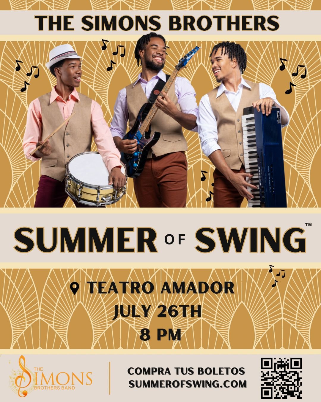 SUMMER OF SWING con The Simons Brothers Band