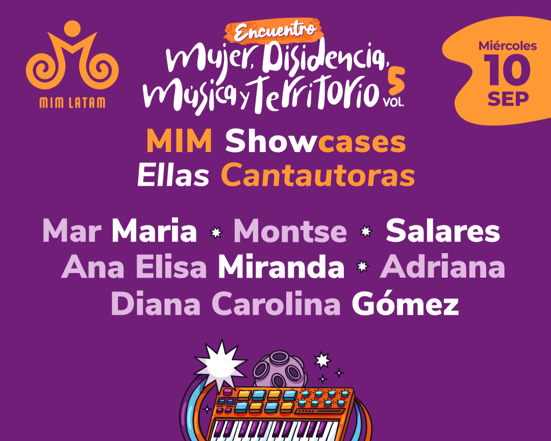 MIM Showcases – Ellas Cantautoras