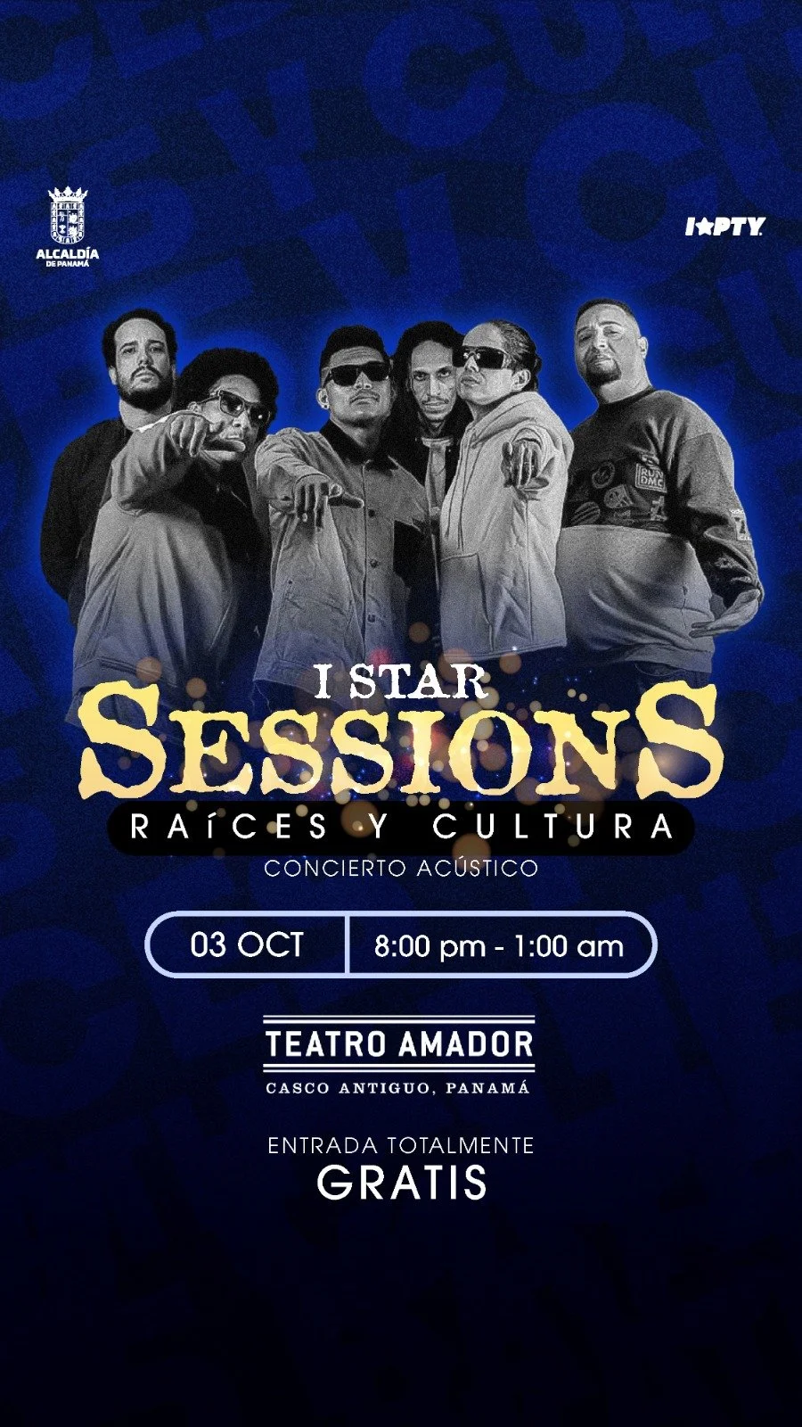 I STAR SESSIONS presenta: Raíces y Cultura acoustic concert