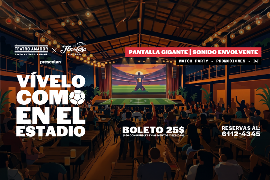 Vívelo como en el estadio